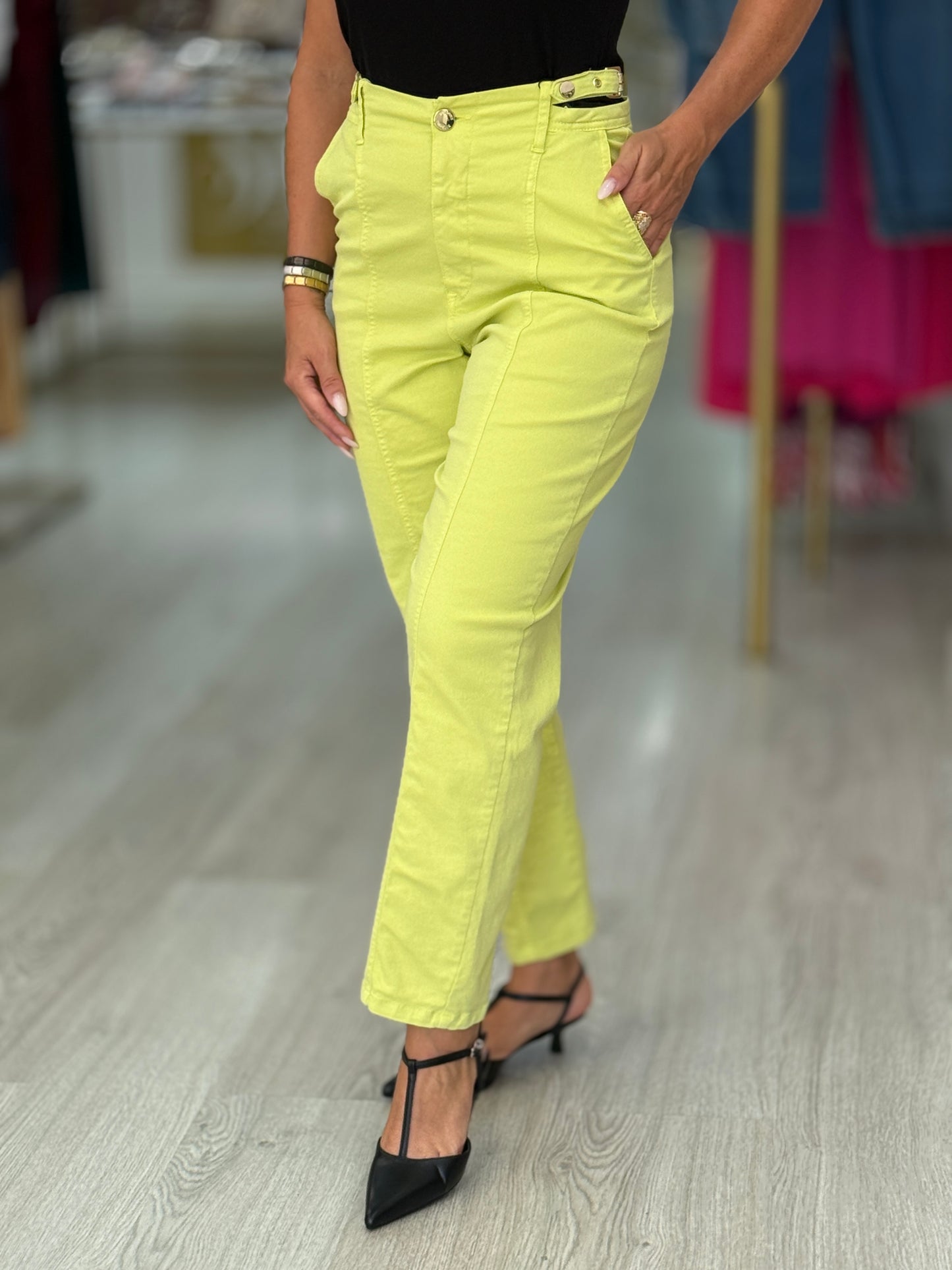 Calças slouchy