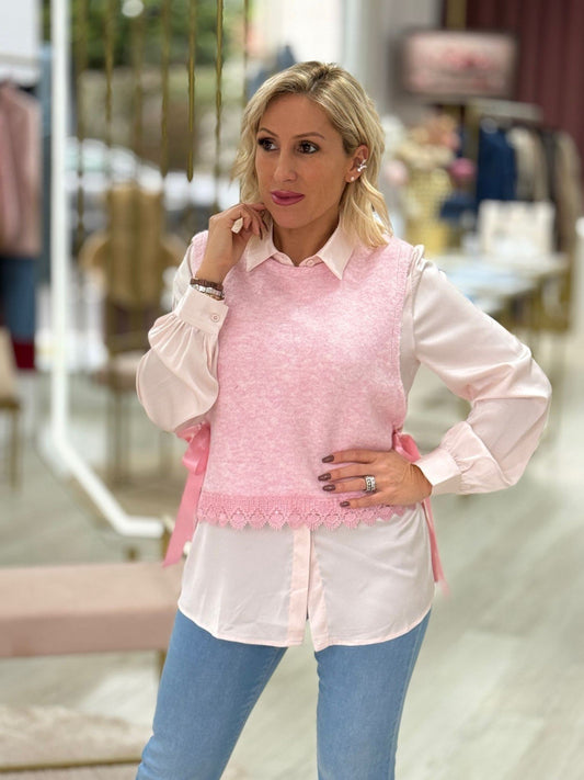 Coordenado Camisa e colete