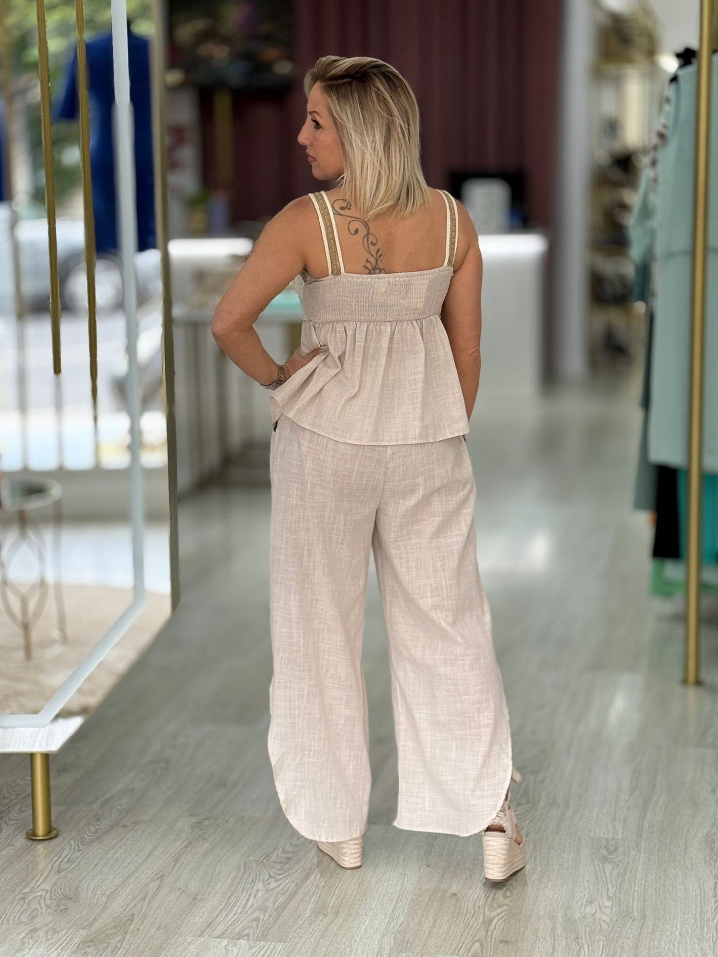 Coordenado top e calça