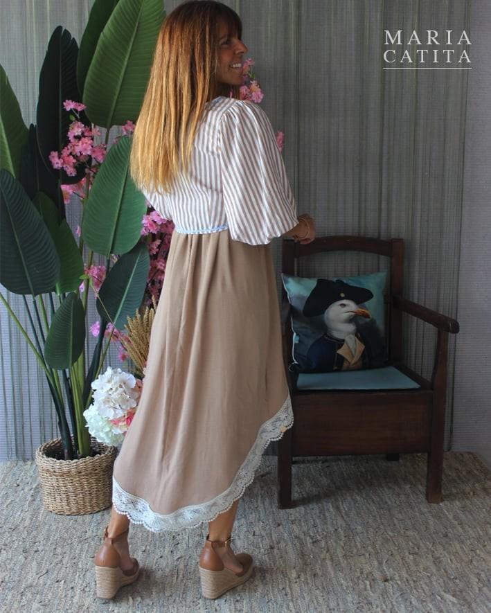 Coordenado camisa e vestido