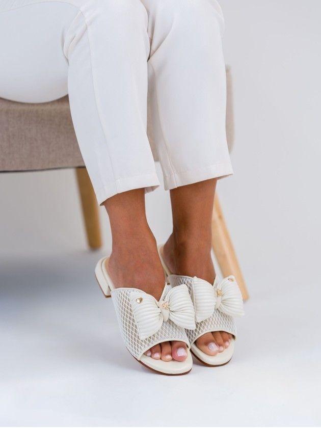 Chinelo Bege Raso Carol 84