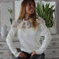 Camisola com renda