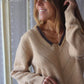 Camisola decote v