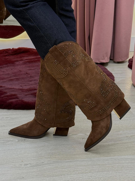 Bota tipo cowboy