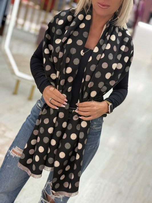 Echarpe bolinhas (+ cores)