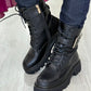 Bota militar c/aplicação