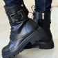 Bota militar c/aplicação
