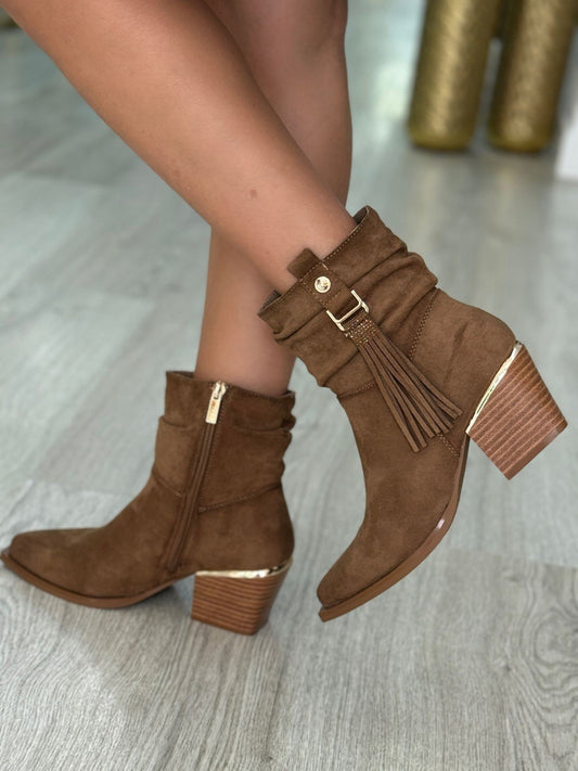 Botas camurça