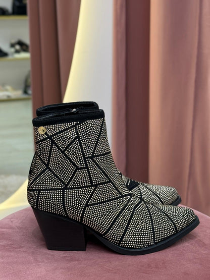 Botim com strass