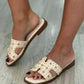 Chinelas rasteiras