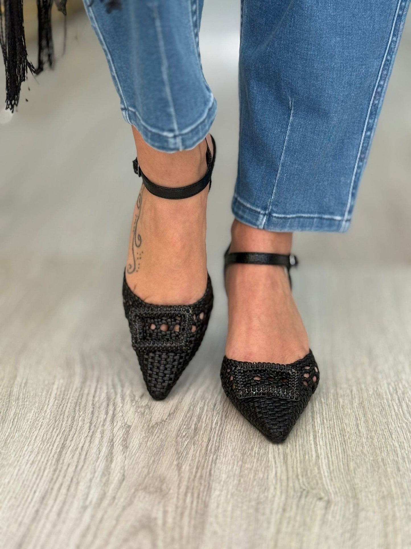 Sapato com strass (+ cores)