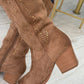 Botas com strass
