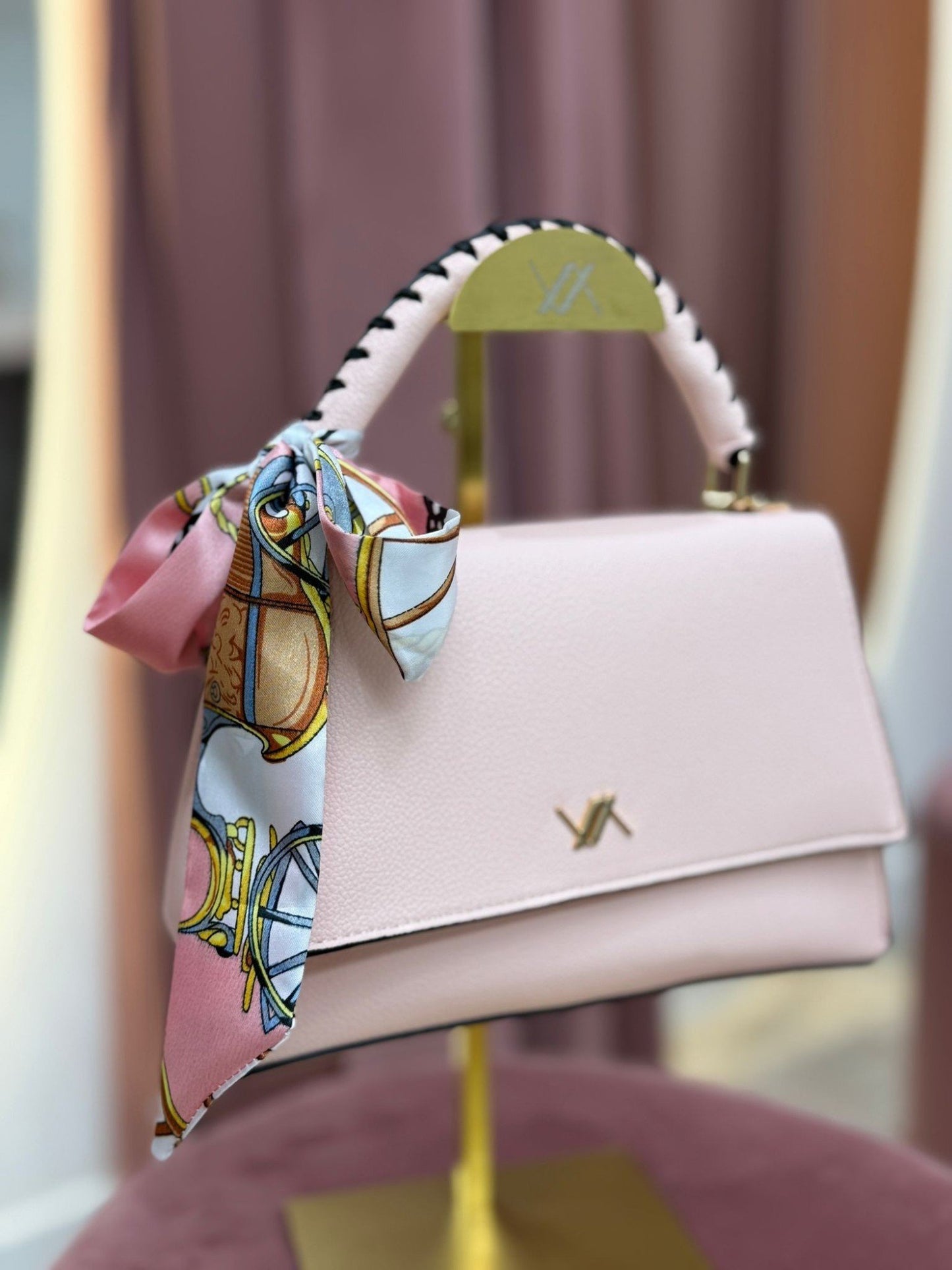 Mala com lenço (+ cores)