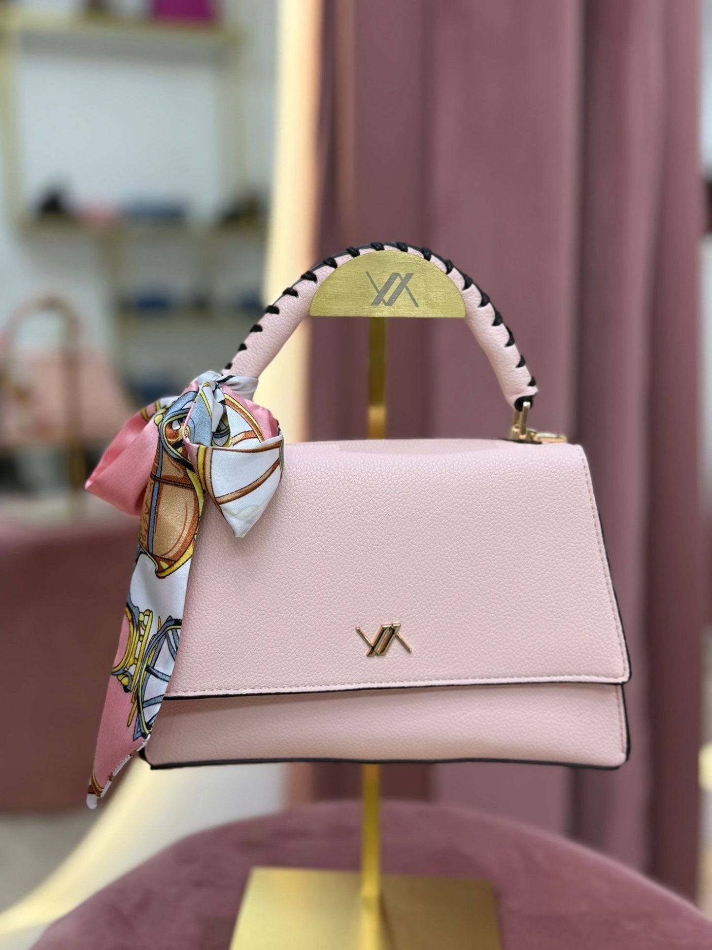 Mala com lenço (+ cores)