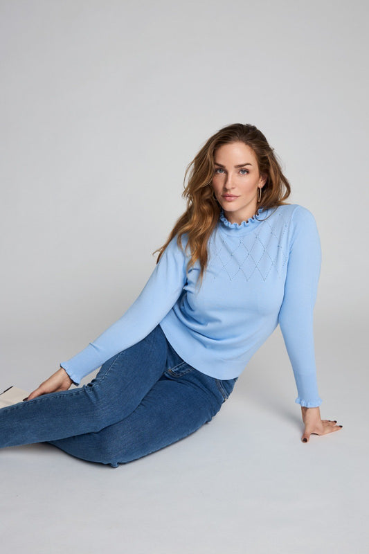 Camisola com pérolas