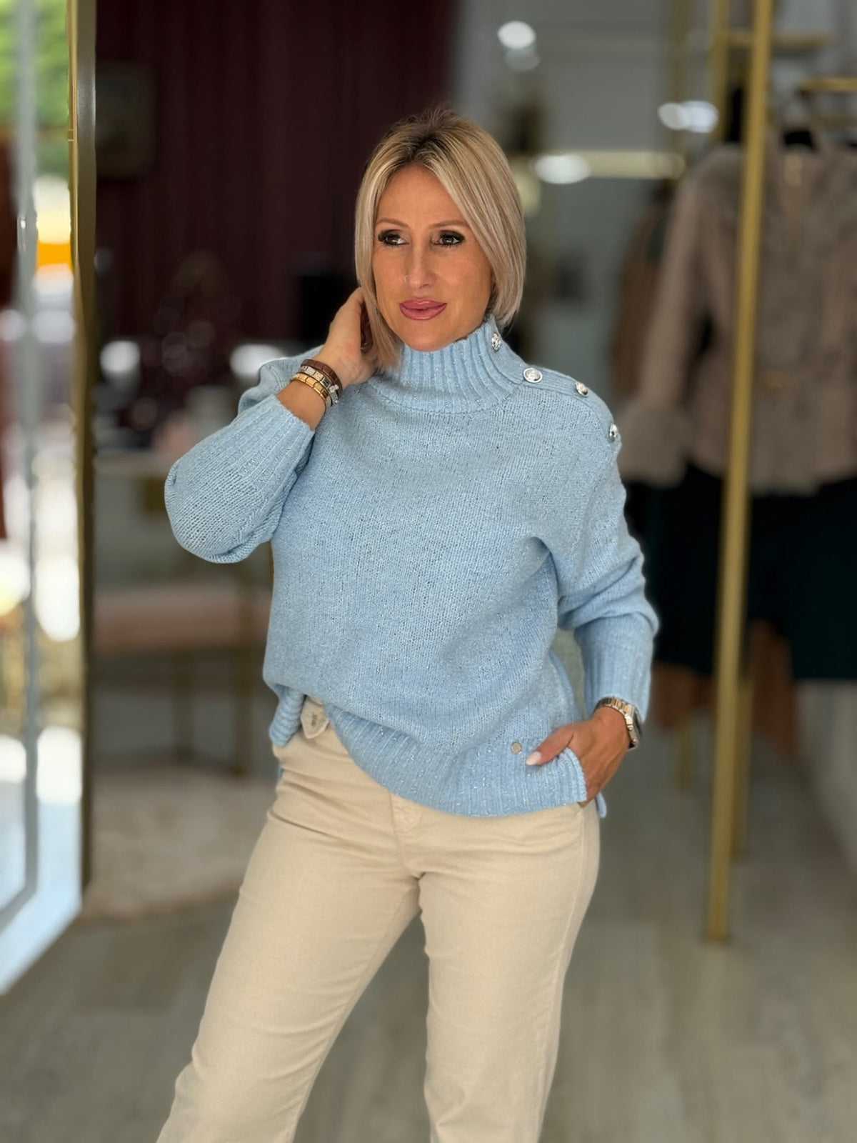Camisola c/ lurex (+ cores)