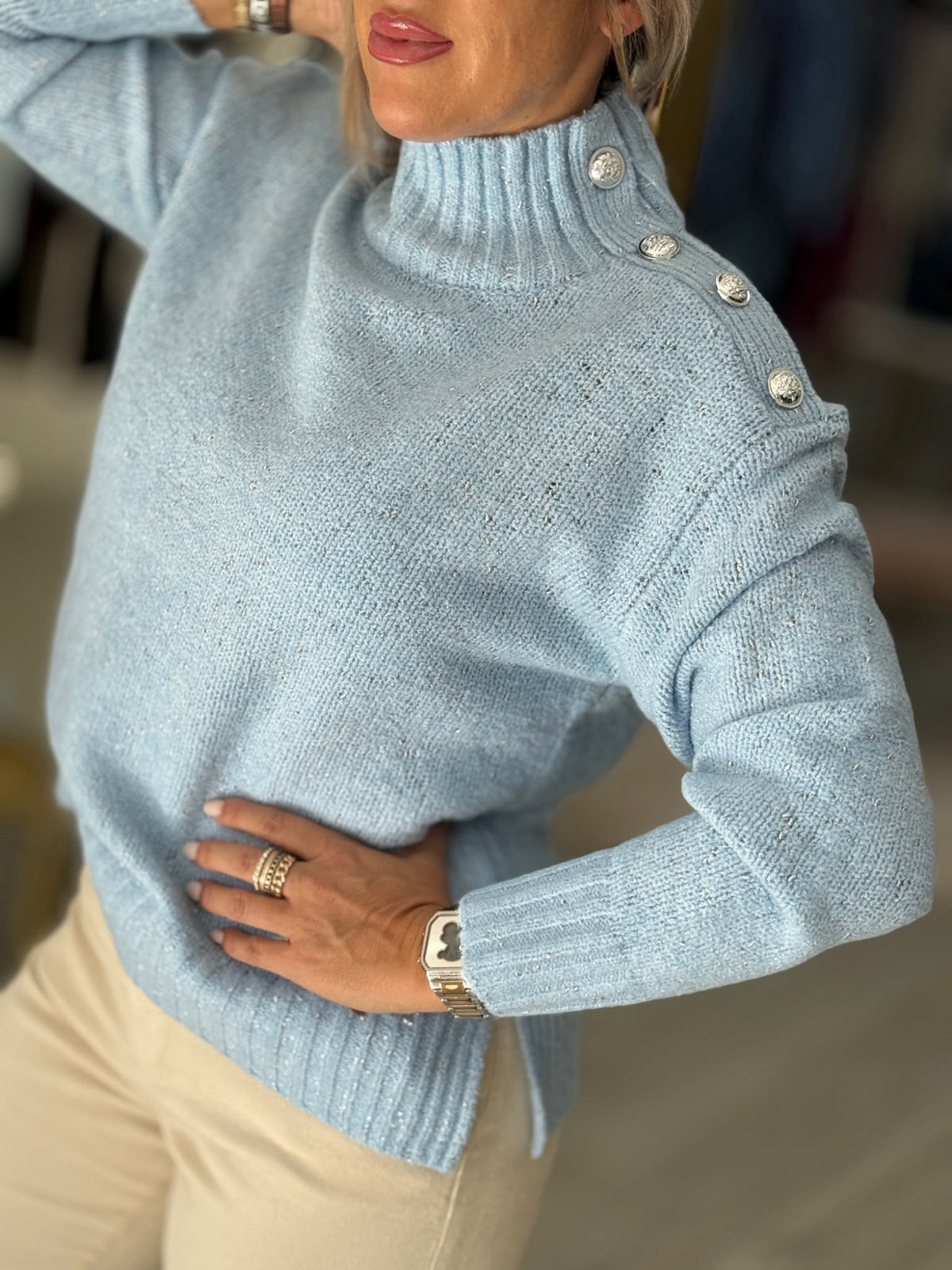 Camisola c/ lurex (+ cores)