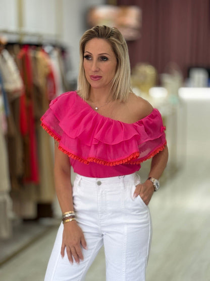 Blusa cropped