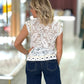 Blusa rendada