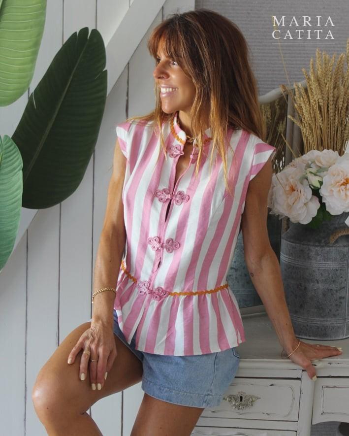 Blusa riscas