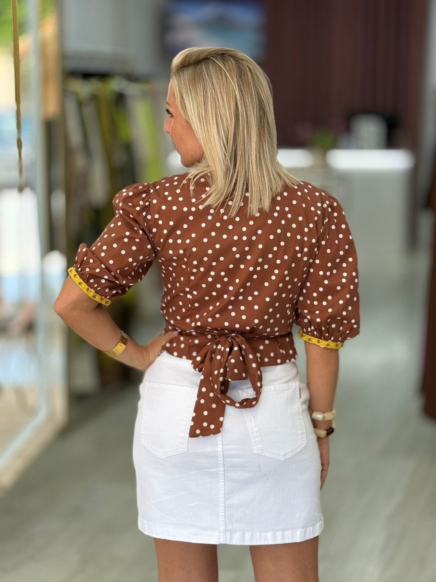 Blusa Bolinhas