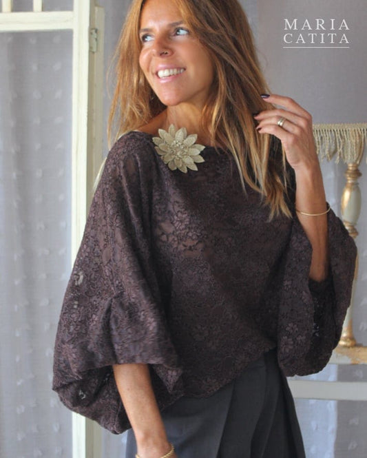 Blusa renda