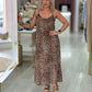 Vestido animal print