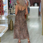 Vestido animal print