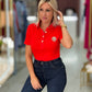 Polo algodão canelado (+ cores)