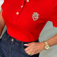 Polo algodão canelado (+ cores)
