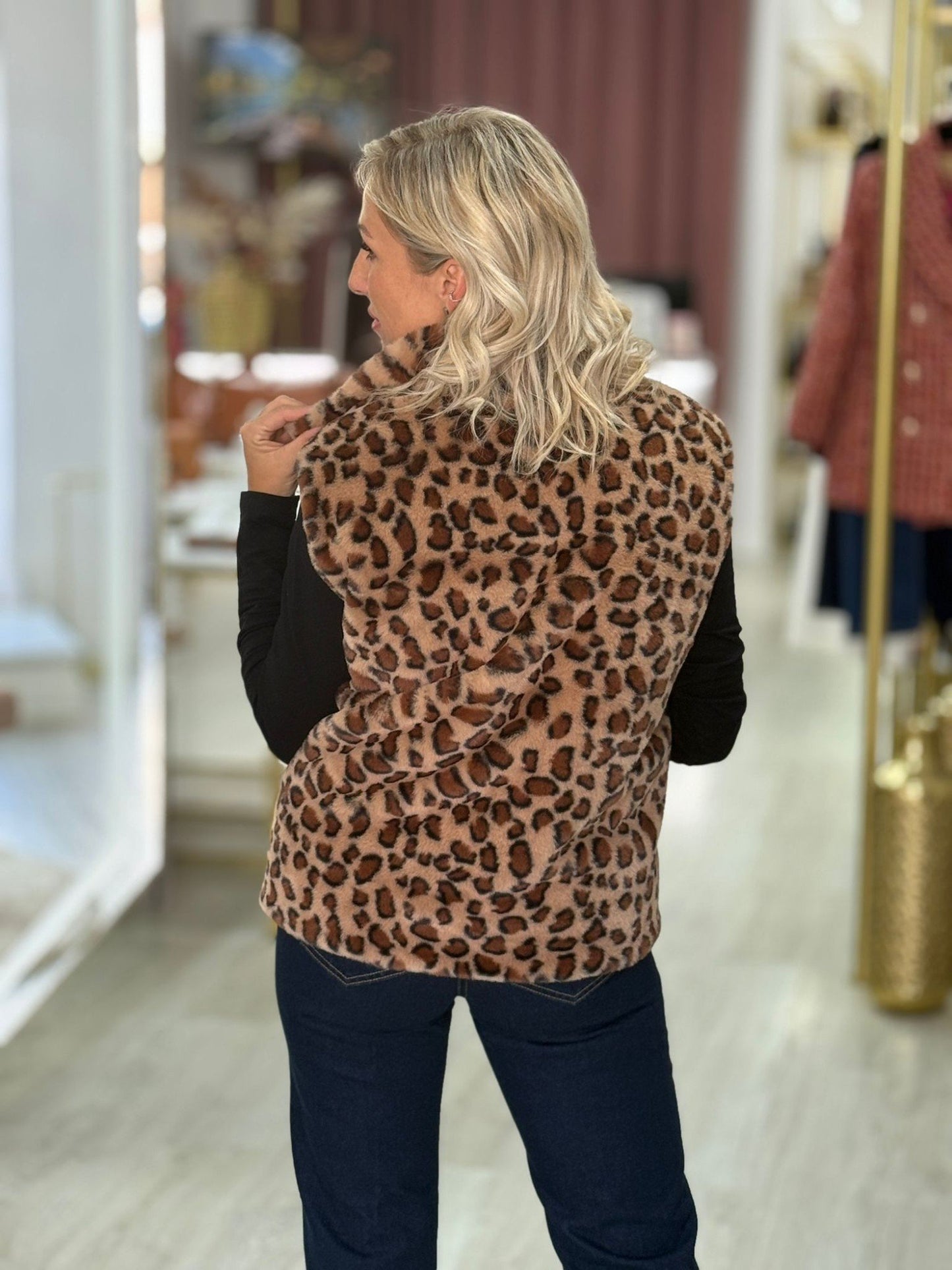 Colete animal print