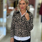 Casaco animal print