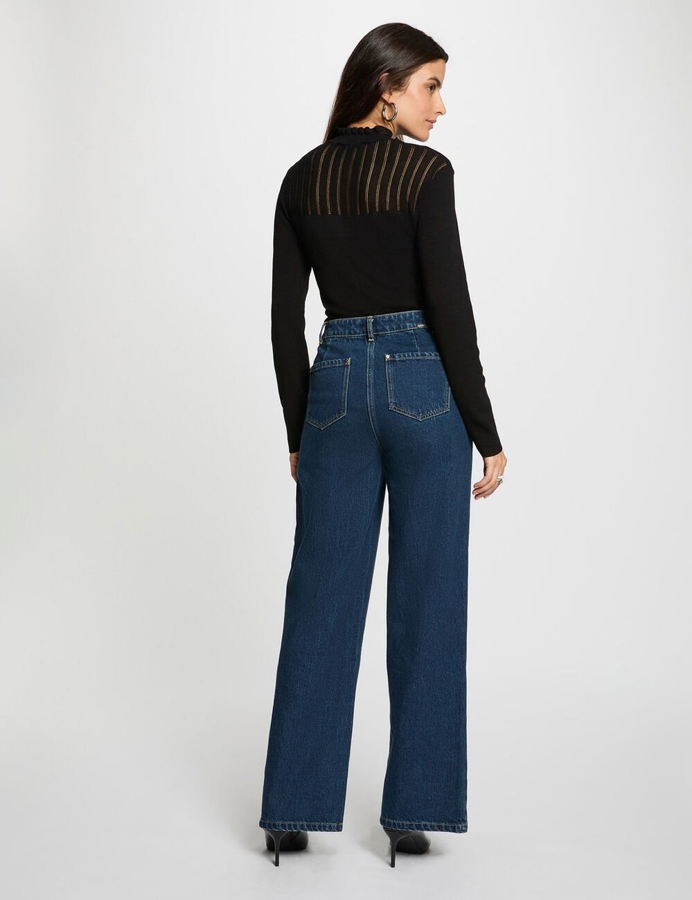 Camisola gola subida