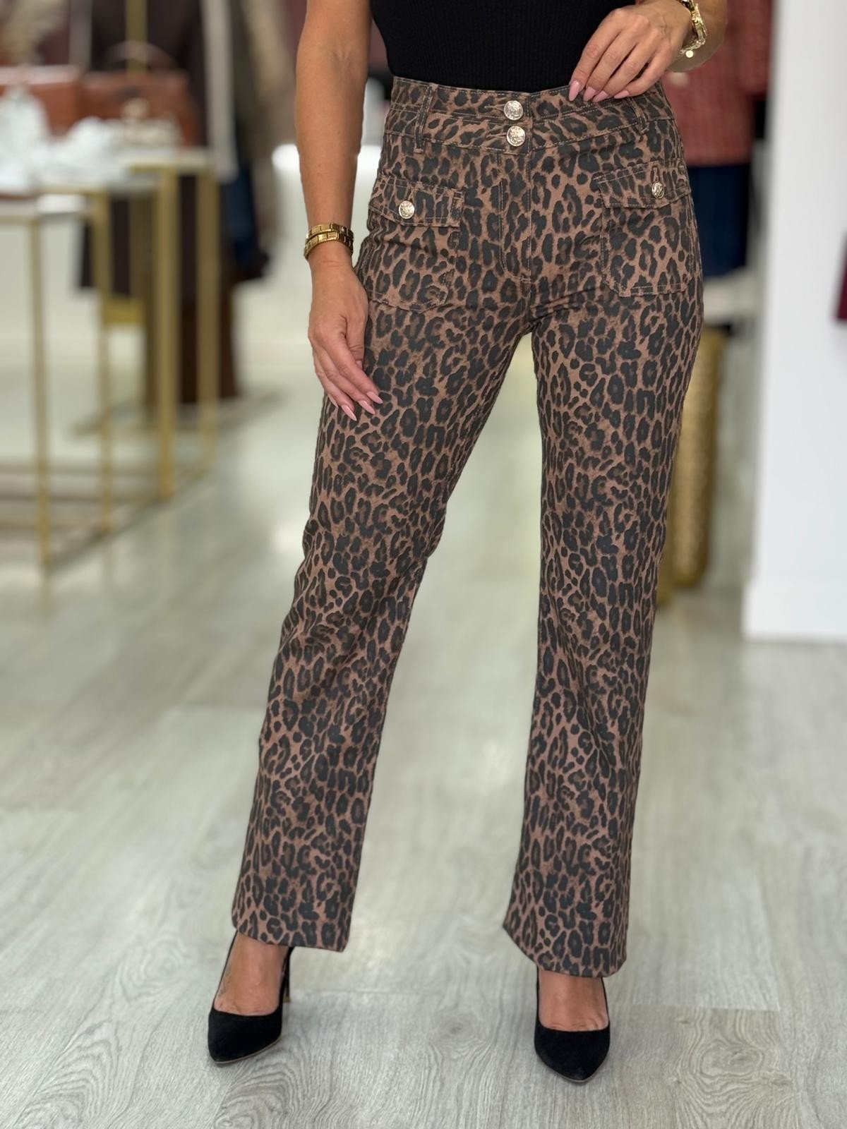 Calças animal print