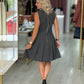 Vestido em tweed