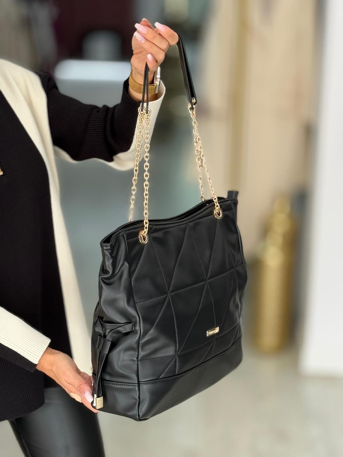 Mala Shopper Preto
