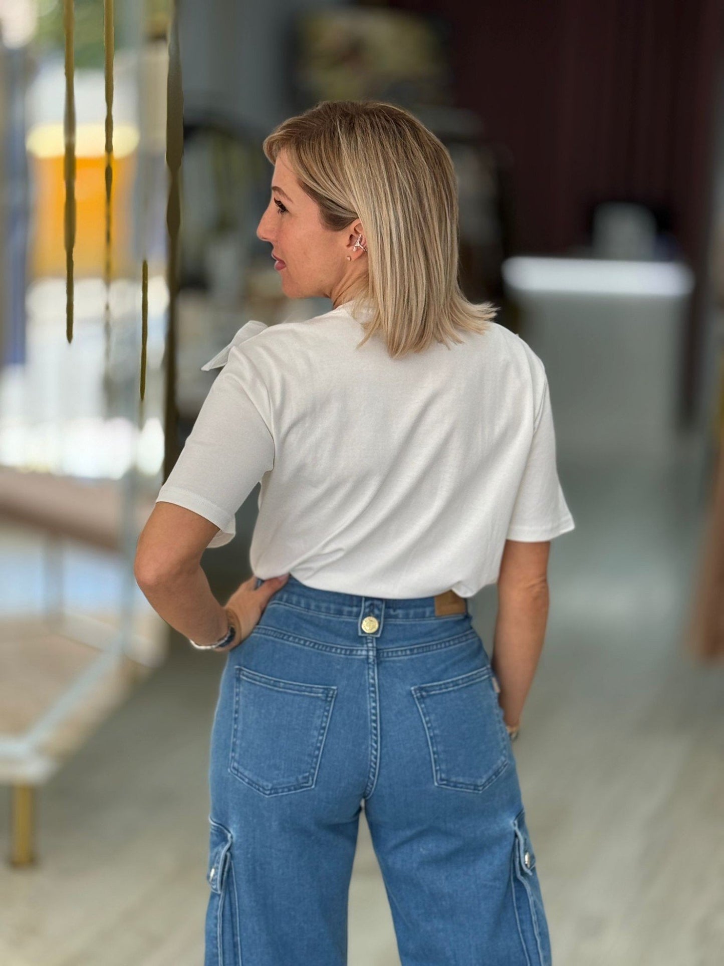 T-shirt laços