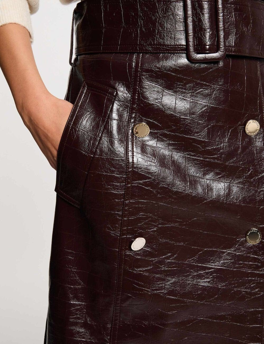 Saia comprida ecopele