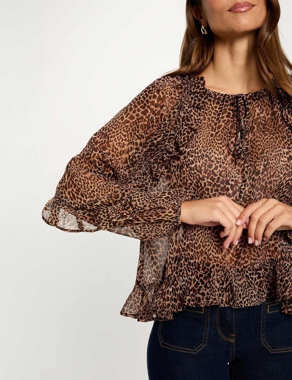 Blusa animal print