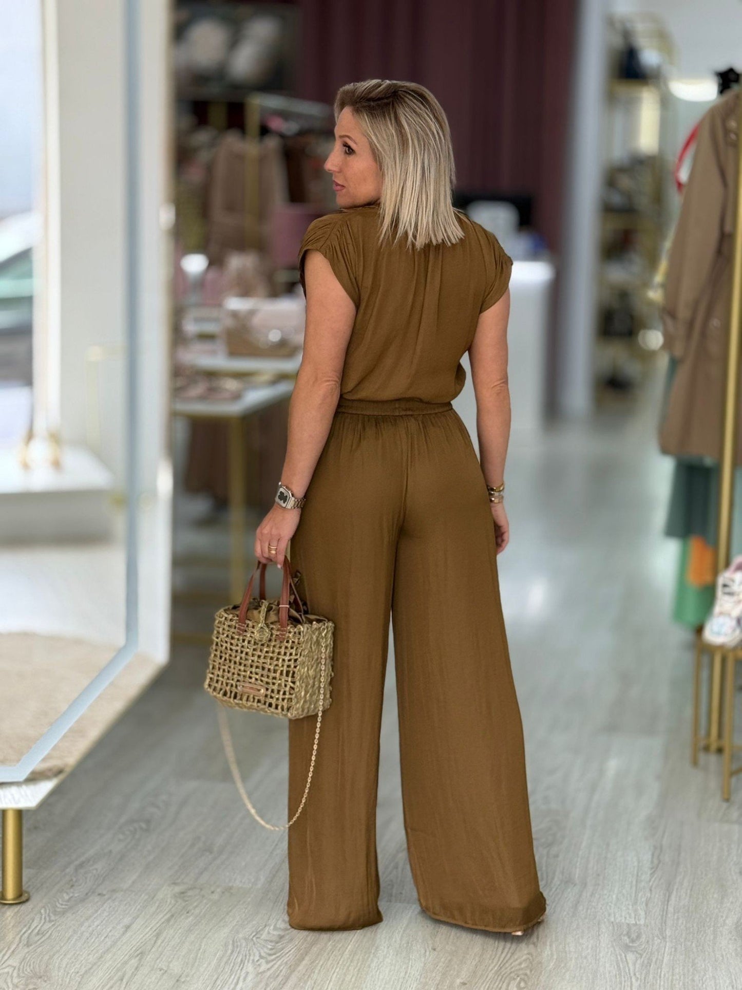 Calças pantalonas