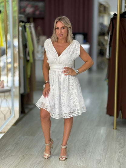 Vestido em renda