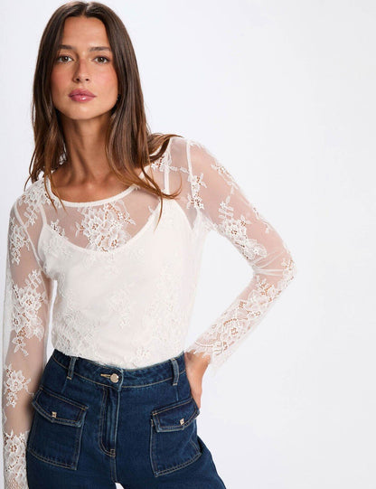 Camisola em renda (+ cores)