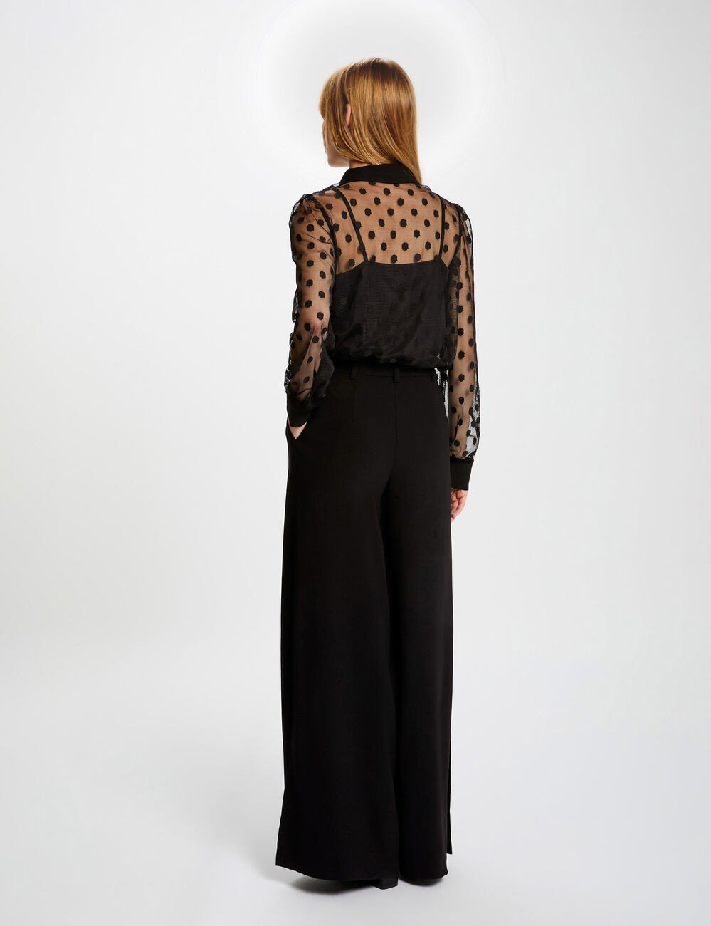 Camisa com transparência