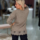 Camisola com renda