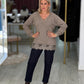 Camisola com renda