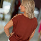 Camisola de malha oversize