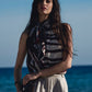 Top estampado