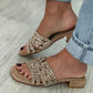 Chinelas com strass