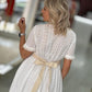 Vestido bordado inglês
