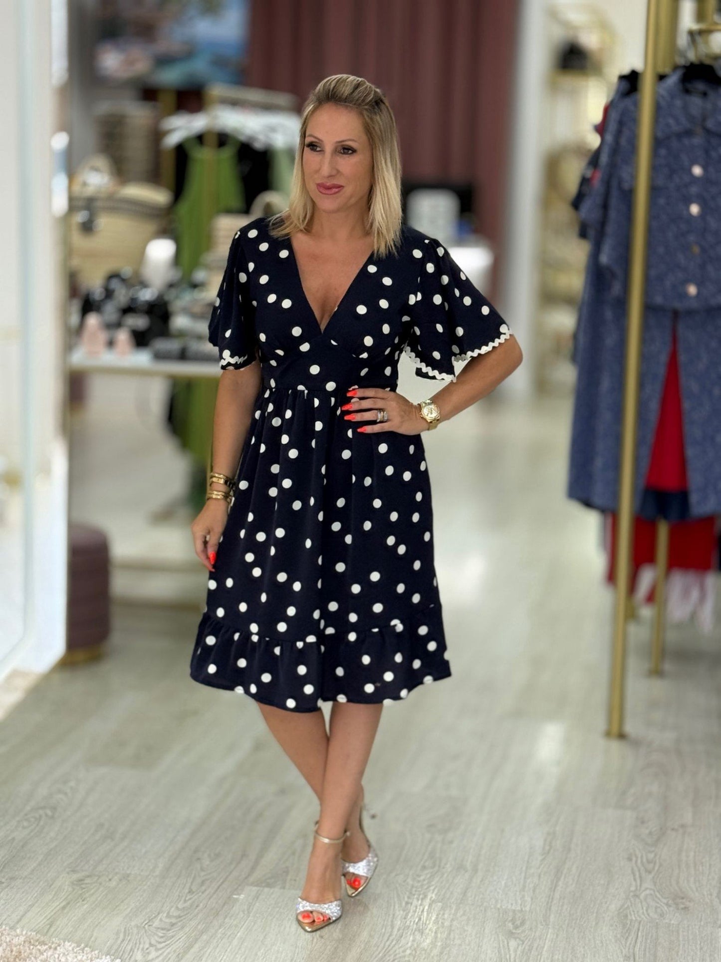 Vestido bolinhas
